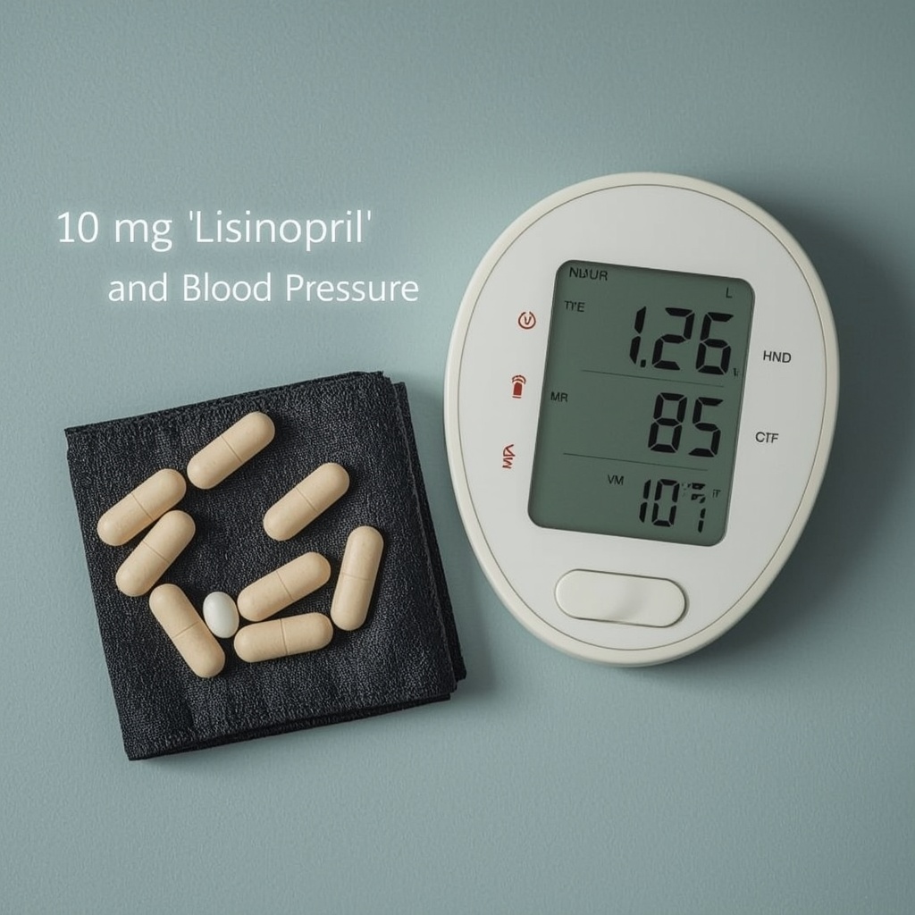 How much will 10 mg lisinopril lower blood pressure — expected mm Hg drop